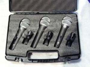 Superlux PRA D3 zestaw 3 mikrofonów dynamicznych